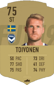 Multi Media Video Games F I F A - Card Players Sweden Ola Toivonen 