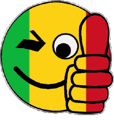 Bandiere Africa Mali Faccina - OK 