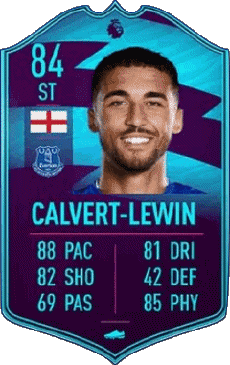 Multimedia Videogiochi F I F A - Giocatori carte Inghilterra Dominic Calvert-Lewin 