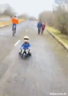 Humour - Fun PERSONNAGES Monocycle Gamelle Fail 