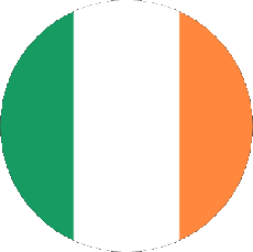 Fahnen Europa Irland Runde 