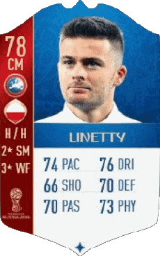 Multi Média Jeux Vidéo F I F A - Joueurs Cartes Pologne Karol Linetty 
