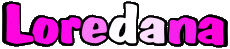 Vorname WEIBLICH - Italien L Loredana 