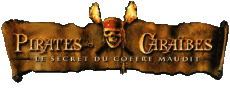 Multi Média Cinéma International Pirates des Caraïbes Le Secret du coffre maudit Logo Français 