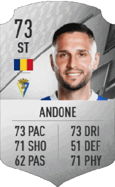 Multi Média Jeux Vidéo F I F A - Joueurs Cartes Roumanie Florin Andone 