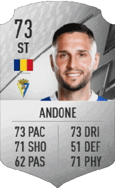 Sports F I F A - Joueurs Cartes Roumanie Florin Andone 