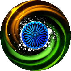 Flags Asia India Round 