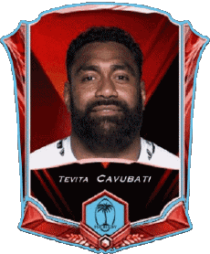 Sports Rugby - Joueurs Fidji Tevita Cavubati 
