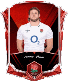 Sportivo Rugby - Giocatori Inghilterra Squadra 2022 Jonny Hill 