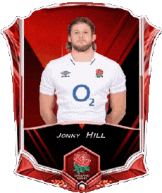 Sports Rugby - Joueurs Angleterre Jonny Hill 