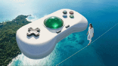 Humor -  Fun A.I Mix Tightrope Walker 