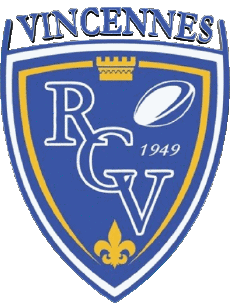 Sport Rugby Club Frankreich Logo Dept 75 RC Vincennes 