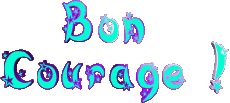 Mensajes Francés Bon Courage 03 