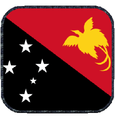 Fahnen Ozeanien Papua Neu-Guinea Platz 