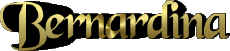 Nome FEMMINILE - Germania B Bernardina 