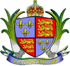 Sports Rugby - Clubs World - Logo Wales Llandovery  RFC 