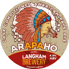 Arapaho-Boissons Bières Royaume Uni Langham Brewery 