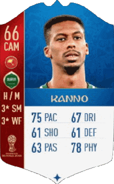 Multi Média Jeux Vidéo F I F A - Joueurs Cartes Arabie Saoudite Mohamed Kanno 