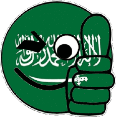 Bandiere Asia Arabia Saudita Faccina - OK 