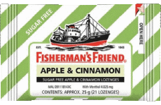 Apple & Cinnamon-Nourriture Bonbons Fisherman's Friend 