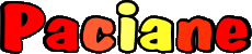 First Names FEMININE - France P Paciane 