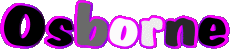 First Names MASCULINE -  UK - USA - IRL - AUS - NZ O Osborne 