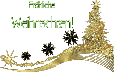 Messages Allemand Fröhliche  Weihnachten Serie 15 
