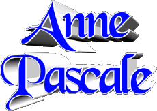 First Names FEMININE - France A Composed Anne Pascale 