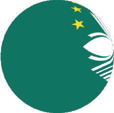 Bandiere Asia Macao Sfera - Cubo 