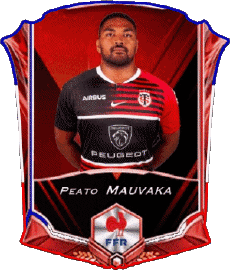 Sports Rugby - Joueurs France Peato Mauvaka 