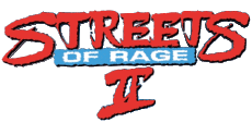 Multi Média Jeux Vidéo Streets of Rage 02 Logo 