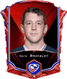 Sports Rugby - Joueurs U S A Nate Brakeley 