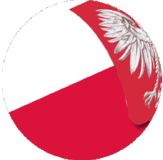 Bandiere Europa Polonia Sfera - Cubo 