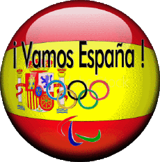Messagi Spagnolo Vamos España Juegos Olímpicos 02 