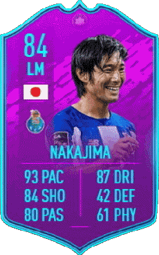 Multi Média Jeux Vidéo F I F A - Joueurs Cartes Japon Shoya Nakajima 