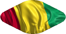 Banderas África Guinea Oval 02 