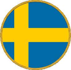 Bandiere Europa Scamosciato Tondo 