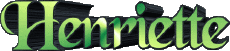 Vorname WEIBLICH - Frankreich H Henriette 