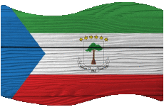 Flags Africa Equatorial Guinea Rectangle 