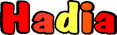 Prénoms FEMININ - Maghreb Musulman H Hadia 