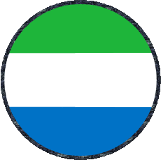 Banderas África Sierra Leone Ronda 