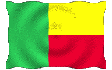 Bandiere Africa Benin Sventola 