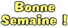 Mensajes Francés Bonne Semaine 04 