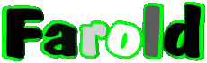 First Names MASCULINE -  UK - USA - IRL - AUS - NZ F Farold 