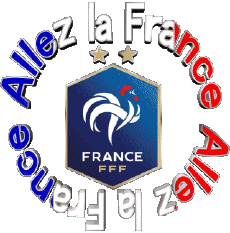 Mensajes Francés Allez La France Football 