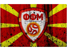 Sports FootBall Equipes Nationales - Ligues - Fédération Europe Macedoine du Nord 