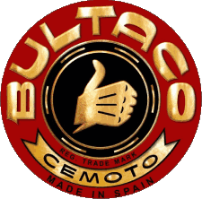 Transport MOTORRÄDER Bultaco Logo 