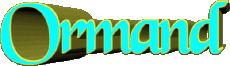 Prénoms MASCULIN - UK - USA O Ormand 