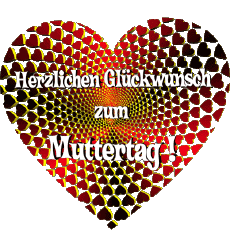 Messages German Herzlichen Glückwunsch zum Muttertag 018 