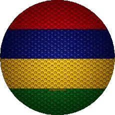 Banderas África Isla mauricio Ronda 